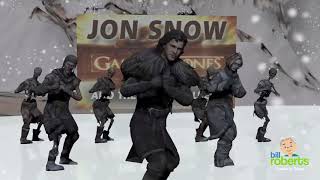 Animation created for fun: The Jon Snow Dancers